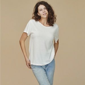 Jungmaven Ojai Tee in Bubblegum Pink